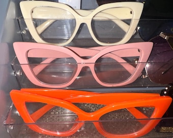 Monturas estilo ojo de gato retro