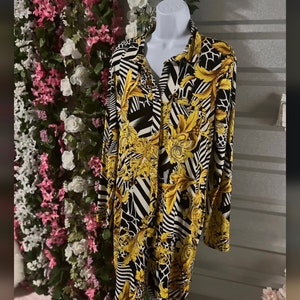 Plus Size Blouse Shirt Dress