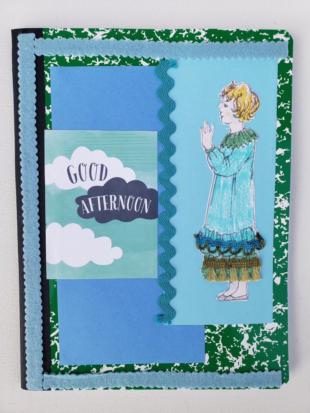 Victorian Paper Doll Journal Etsy