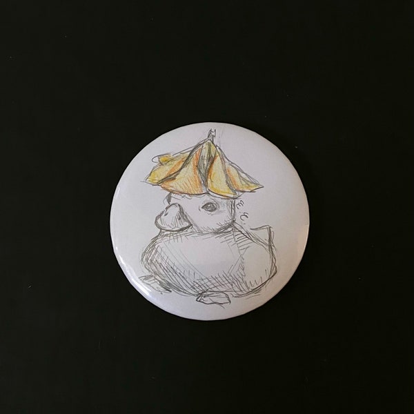 NEW EASTER PINS: Aesthetic Customizable Hand-drawn Button Pins