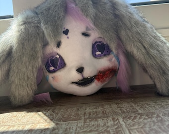 ケモノファースーツ ウサギファースーツ 頭+爪 日本の