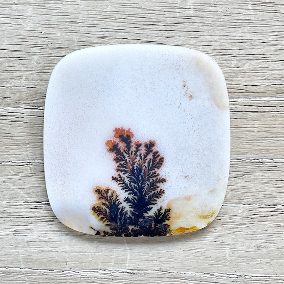 Large Dendritic Agate Cabochon - Scenic Agate - Dendrite Agate Cabochon - Scenic Cabochon - Loose Gemstones