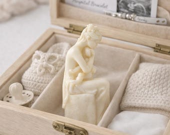 DIY-set moedermelk aandenken | Conserveringsset moedermelk | Sieradenset hars | Nieuw moedercadeau | Borstvoedingsgeheugen