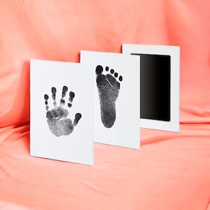 Baby Handprint and footprint kit inkless pad