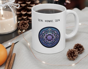 Linda taza de yoga / Idea de regalo de energía / La mejor idea de regalo para los amantes del yoga / Taza de café para los amantes de la meditación / Idea de regalo de los amantes del café /