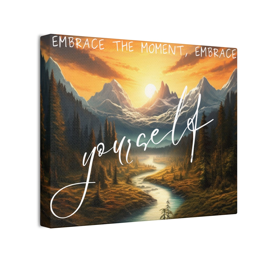 Inspirational Canvas, Motivational Canvas Wall Art, Motivational Home ...