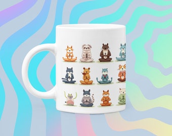 Funny Yoga Coffee Mug | Yoga Coffee Mug Gift | Yoga Gift for Friends | Yoga Coffee Mug Gift | Coffee Mug for Yoga Lovers | Yoga Lovers