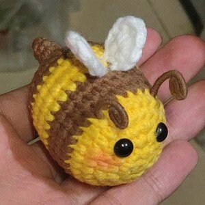 Small Bee -crochet Pattern Amigurumi - Crochet Pattern Pdf - Chubby Bee ...