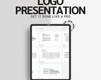 Logo Template, Presentation, Launch, Adobe, Modern, Minimalistic, Creator, Web Design, Graphic Design, Digital Marketing, Branding, UI, UX