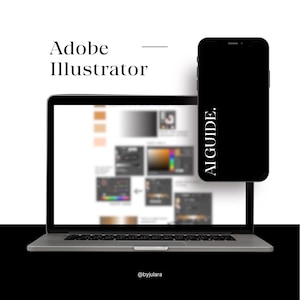 Adobe Illustrator Guide, Ai, Design Tools, Modern, Digital Products, UX, UI, Graphic Design, Web Design, Instagram, Marketing, Branding