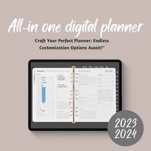 All-in one digital planner 2023 2024