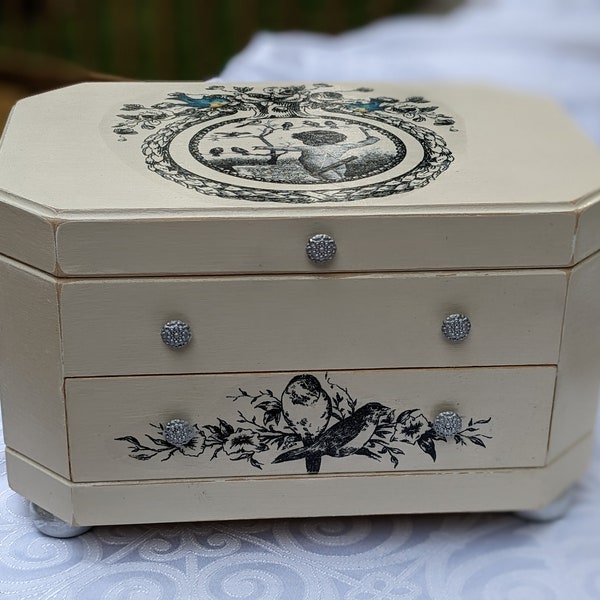 Upcycled Jewelry Box Etsy