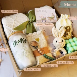 First time Moms Gift, Mom Self Care gift, Gift Box For Mom, Coworker baby gift, New Mom Care Package, Postpartum gift box,Bonus Mom