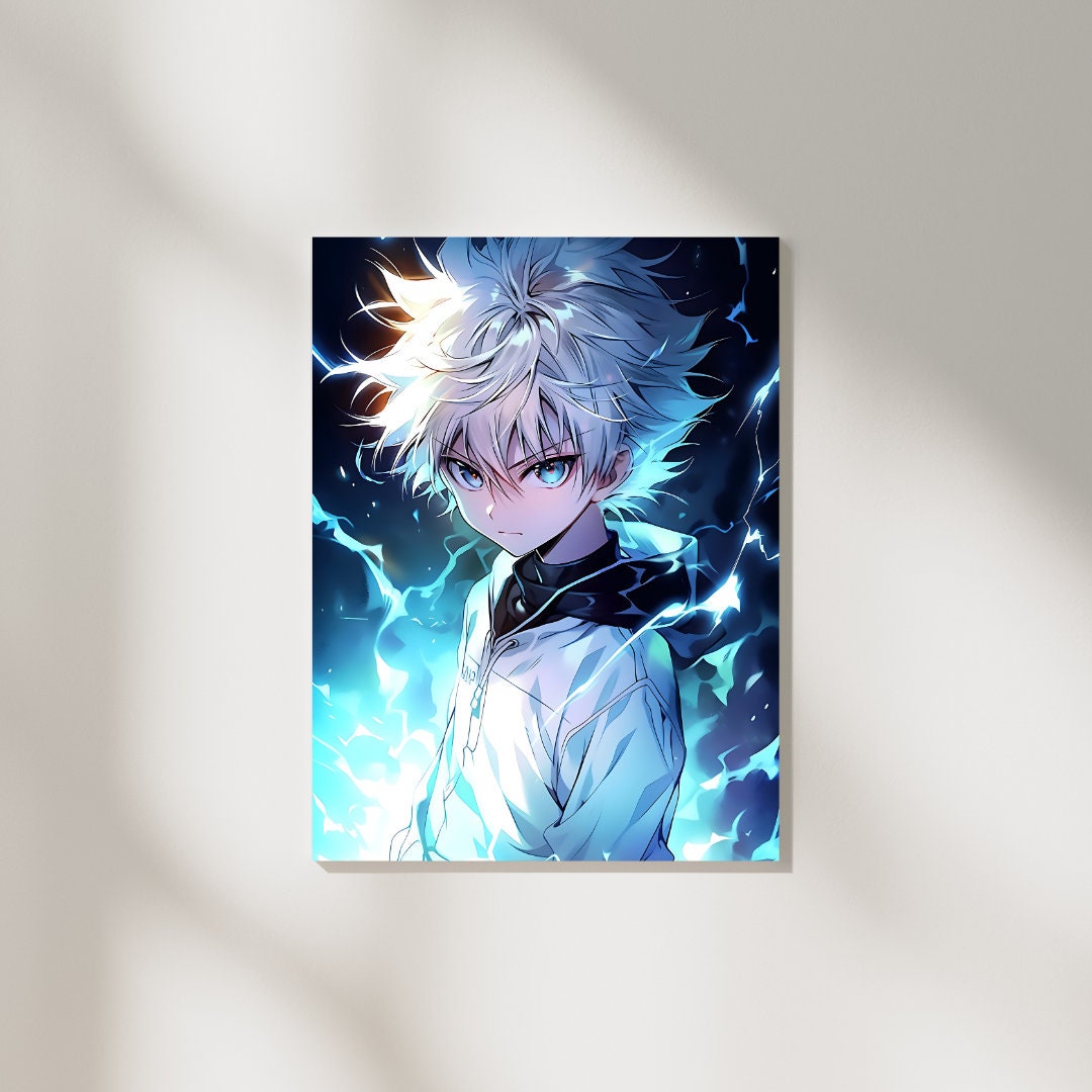 Hunter X Hunter Anime Merch Movie Posters Graphic Gon Killua Wall Art Manga  Series TV Show Kids Bedroom Home Decorations Birthday Gift Cool Wall Decor