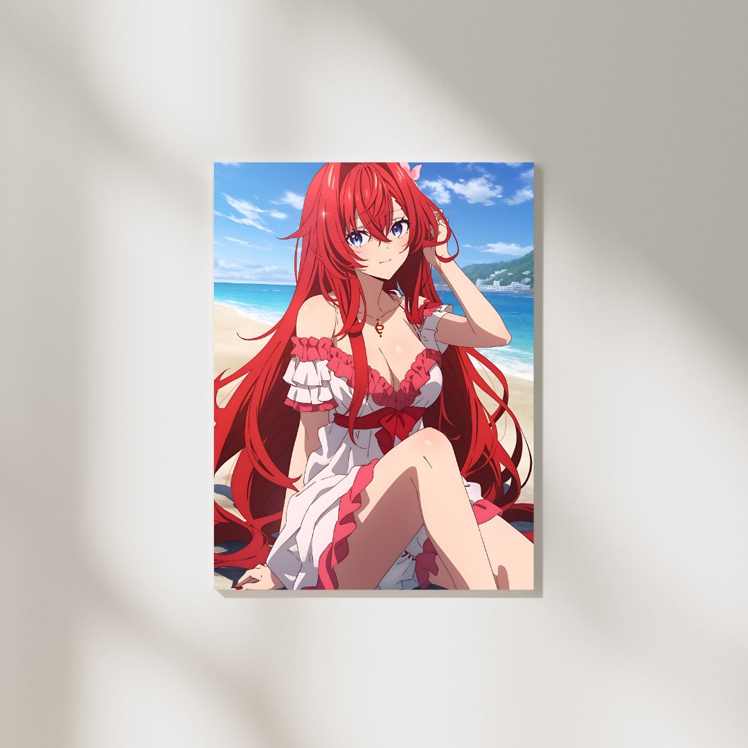 Legit** High School DxD Rias Gremory Authentic Anime Throw Blanket