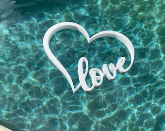 Personalized Foam Pool Letters, Bridal Shower Decor