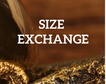 Size Exchange - Shipping and Handling Fee for the Size Exchange.  (Please ensure the ring is available in your desired size)