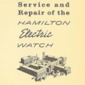 Hamilton Watch Repair PDF Download digital