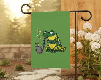 Frog Garden & House Banner