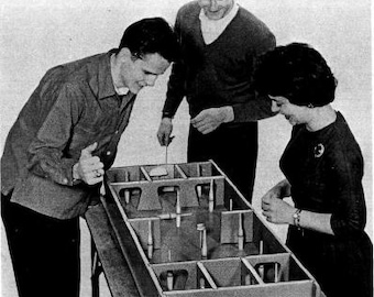 Vintage Skittles Wood Game Plan Digital Download PDF