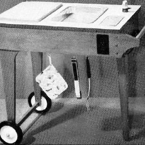Vintage BBQ Cart Plans Digital Download PDF Files
