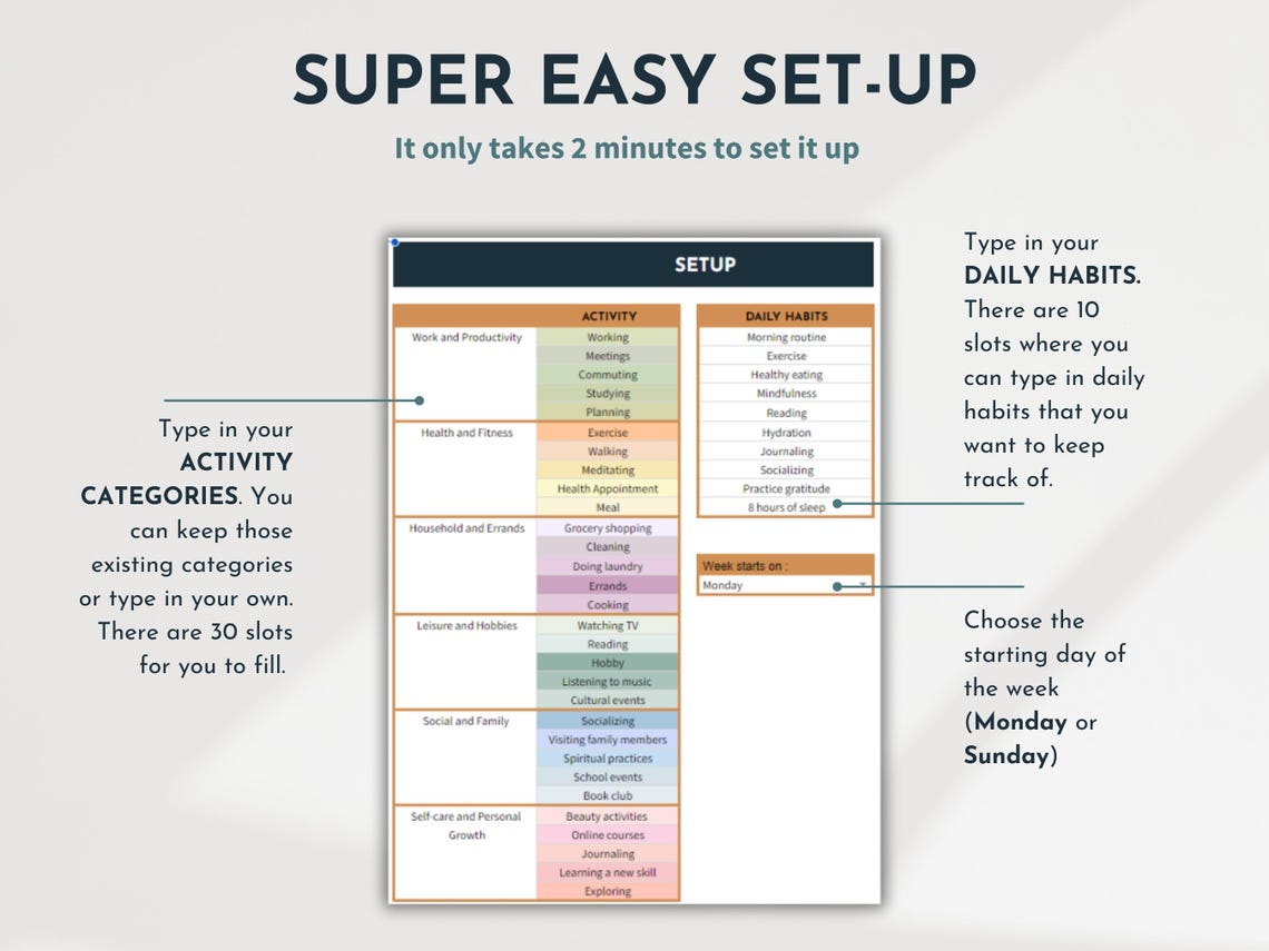 Weekly Planner Hourly Schedule Template Weekly Organizer for Busy Moms ...