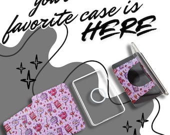 Book Lover Kindle Case, MagSafe Clear Case, Magnetic Removable Case for eReader, Kindle Stand, Pink Girly Reader Cover BookTok Accessory