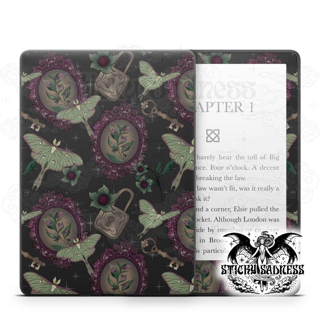 Charcoal Belladonna Frames Alt Decal Insert Skin, Cute Vinyl Wrap for ...