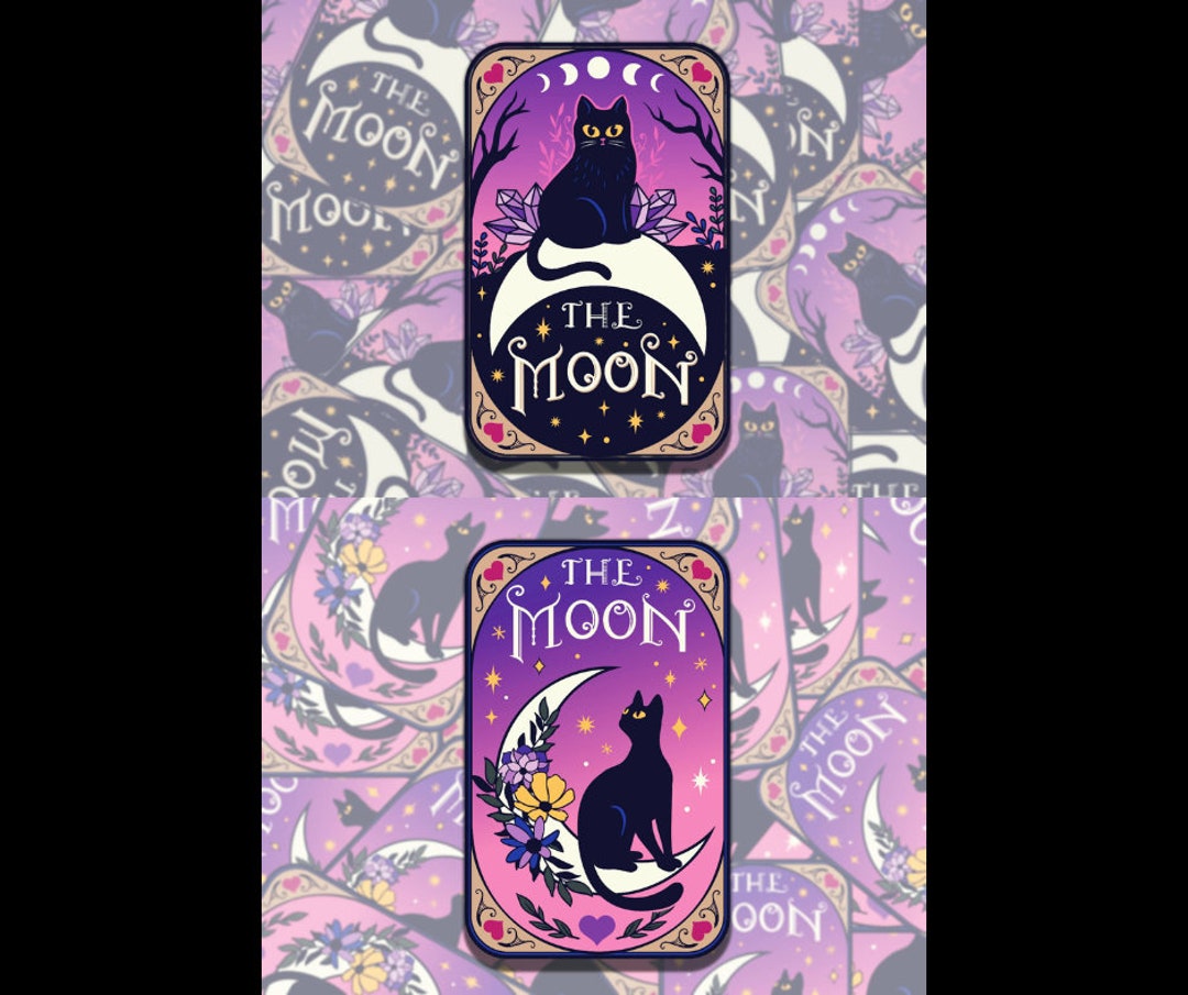 Cute Funny Waterproof Vinyl Sticker for Cat Lover, Fun Colorful Sticker ...