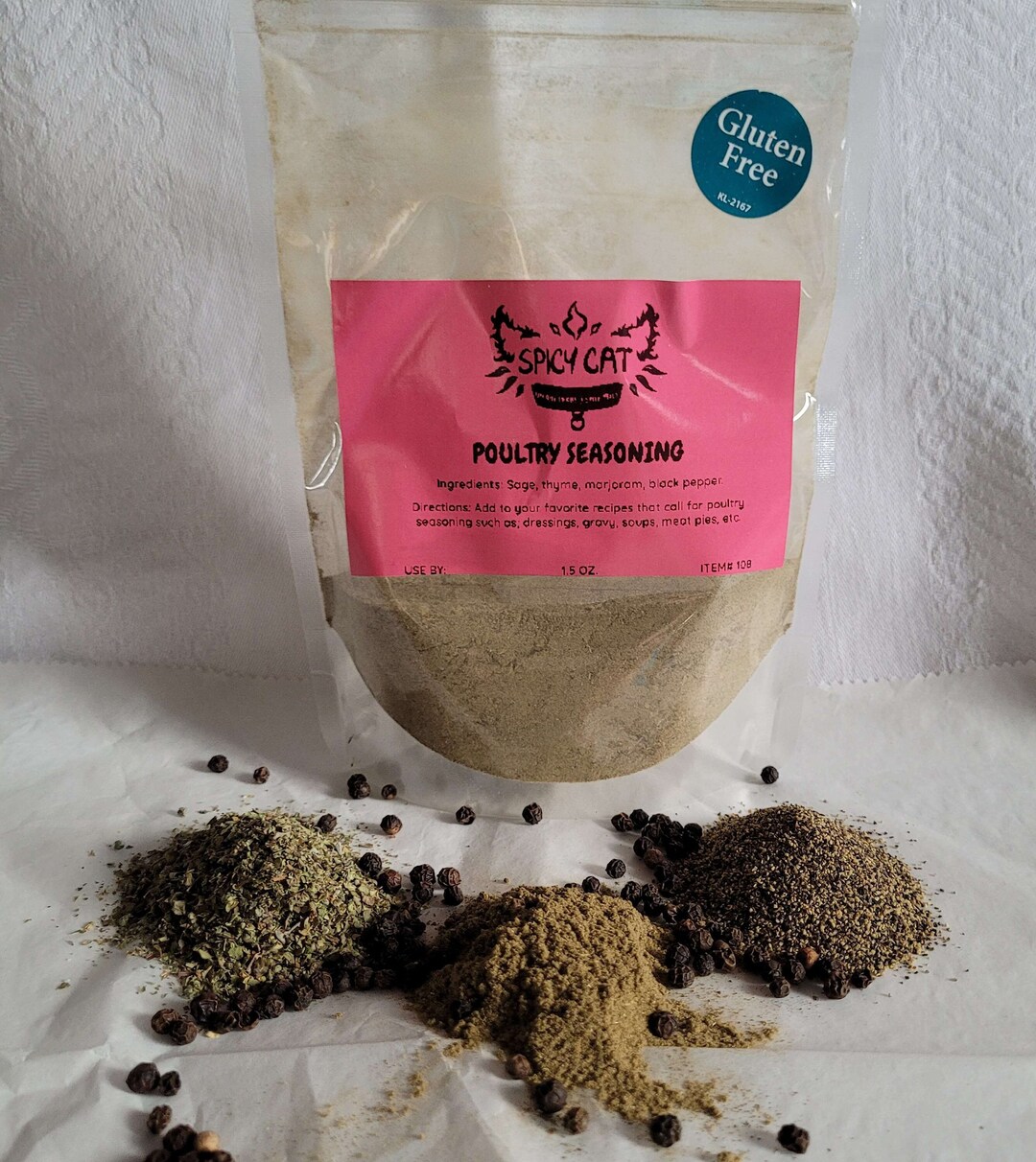 Poultry Seasoning Mix Sodium Free Gluten Free Etsy