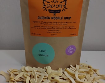 Chicken Noodle Soup/GLUTEN-FREE/Low Sodium