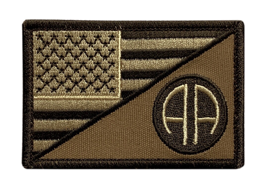 Multicam 82nd Airborne Morale Patch | Hook & Loop Back | Tactical Military Badge | USA Made 5 thumbnail image