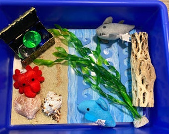 Under the Sea Sensory Bin