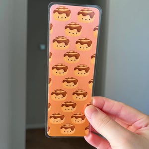 Segnalibro con rotolo di cannella, segnalibro con pasticcini, segnalibro kawaii da regalo per lei, segnalibro carino per le donne, segnalibro dolce, segnalibro con dessert per lei,