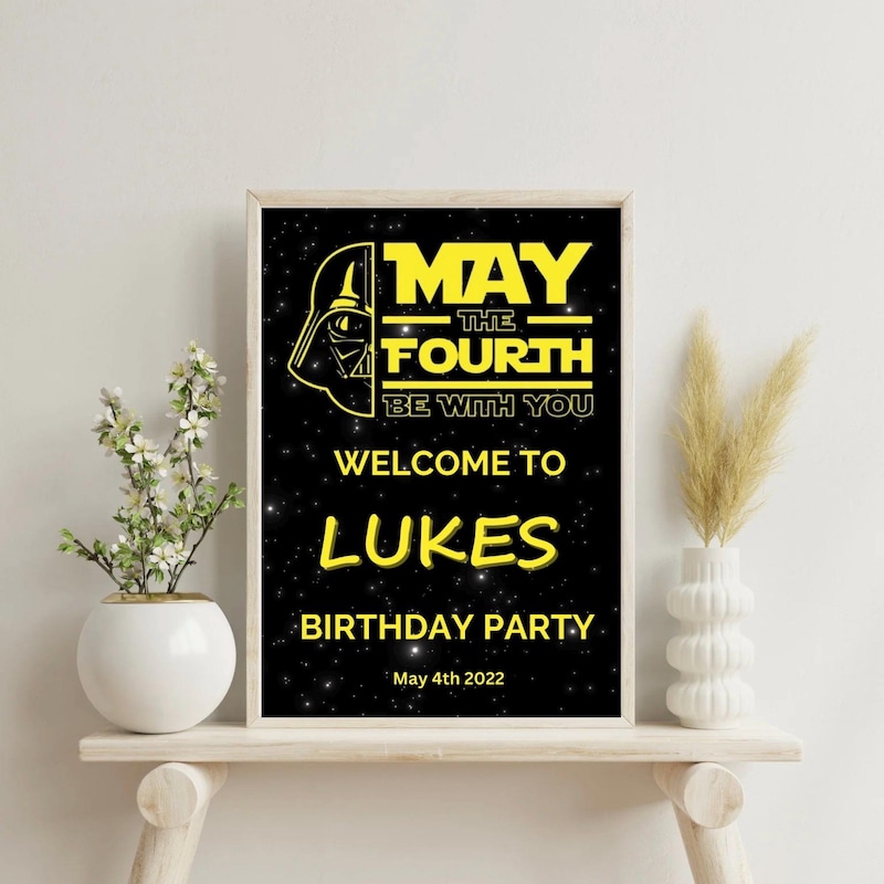 May the Fourth Be With You Poster - Etsy