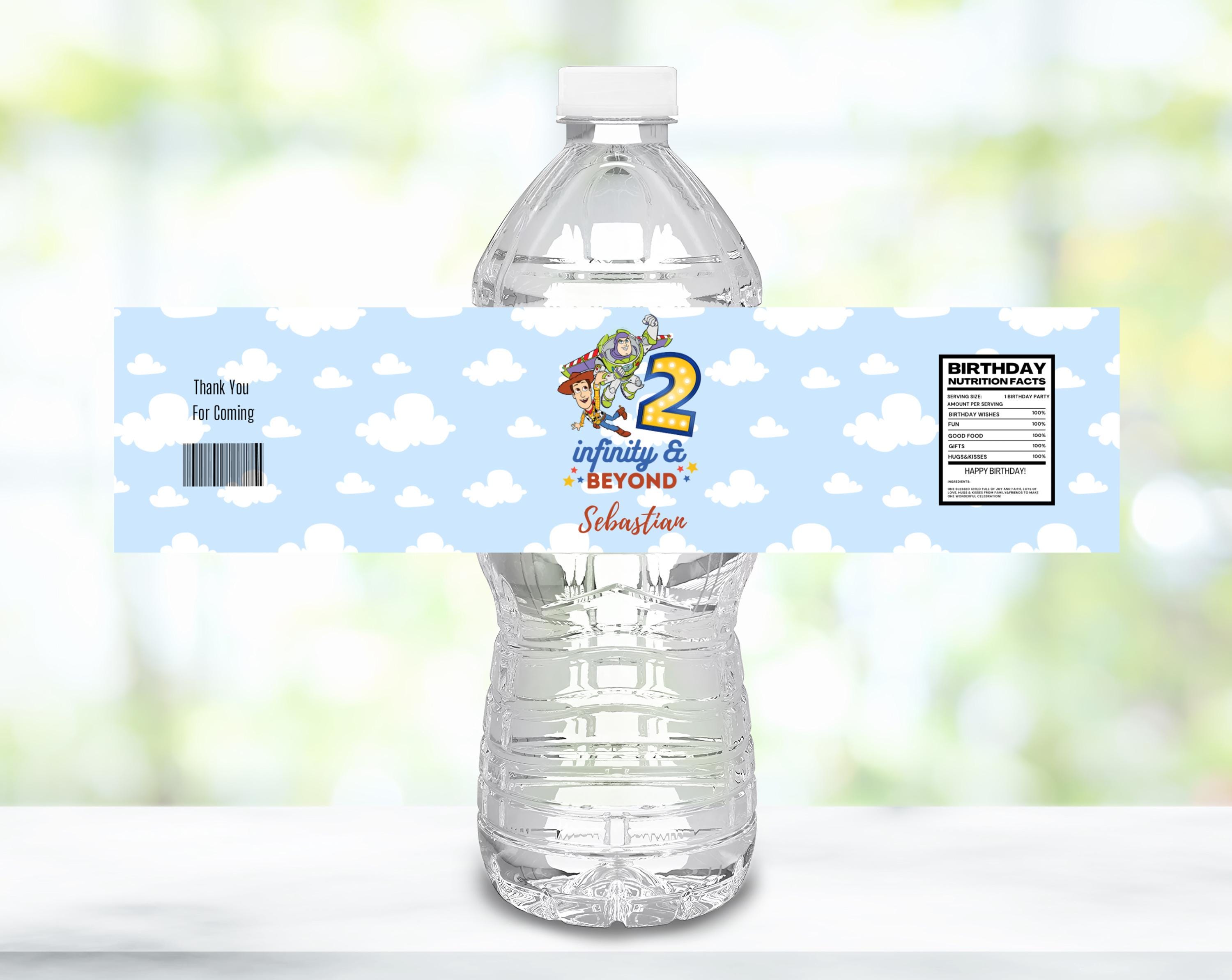 Infinity Labels Two Infinity and Beyond Water Bottle Labels, 2 Infinity Labels, Two ...