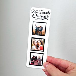 Best Friends Forever Bookmark, Best Friend Personalized Bookmark, Personalized Gift for Best Friend, Book Lover Gift, Bookmark for friend