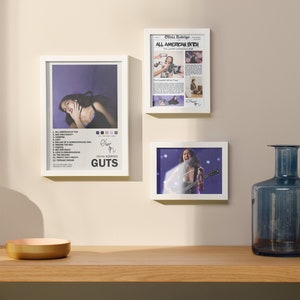Album Cover Poster - GUTS by Olivia Rodrigo *size is scalable*