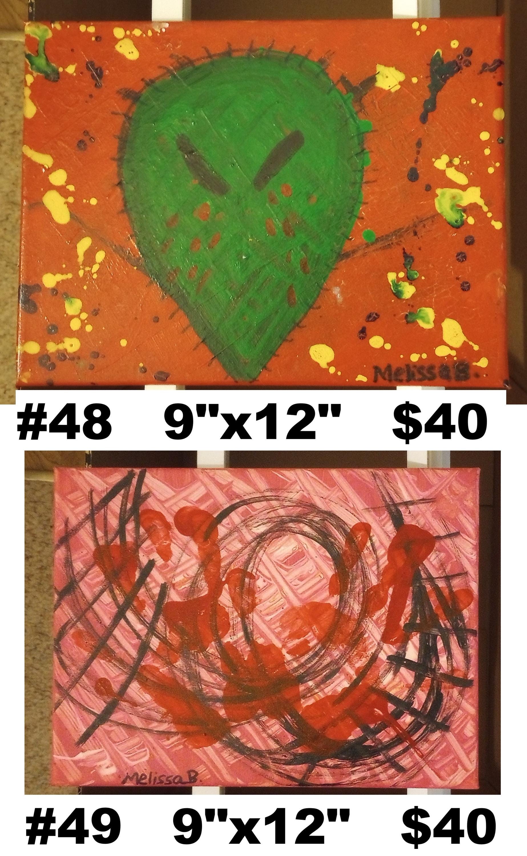 Kunst von MelissaB "Acryl auf Leinwand"