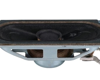 Lote de 4 altavoces de rango completo con cono de papel de 1-1/8" x 2-3/4" y 8 ohmios para proyectos de bricolaje con Bluetooth (erc)