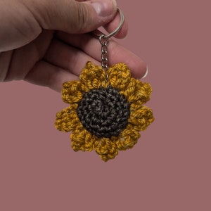 Sonnenblume Schlüsselanhänger