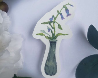 Violet Rush Flower Houseplant Sticker (Genshin Impact)