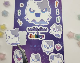 Wubbaboos & Feelings Vinyl Sticker Sheet (Honkai: Star Rail)