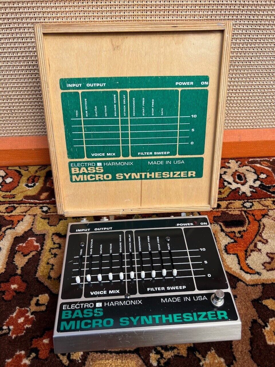 Vintage Electro Harmonix USA Bass Micro Synthesizer Guitar - Etsy