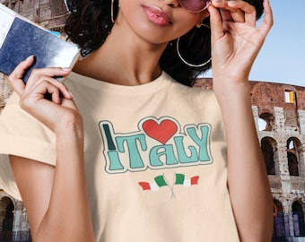 Italy Shirt, Love Italy Shirt, Italy Vacation, Italian Shirt,Honeymoon Shirt,Italy Gift, Family  Trip,anniversary trip,i love italy