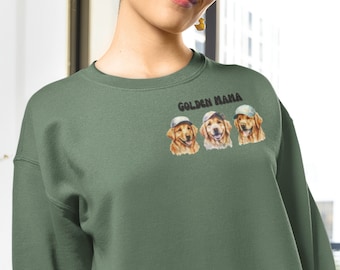Golden Retriever Shirt, Golden Life, Golden Retriever Mom Shirt, Golden Retriever Tee, Dog Mom Tee, Dog Mom Gift, Three Golden's