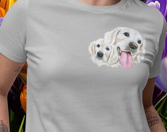 Camiseta Golden Retriever, El hogar es donde está el Golden, Camiseta de mamá Golden Retriever, Camiseta Golden Retriever, Camiseta de mamá de perro, Regalo de mamá de perro