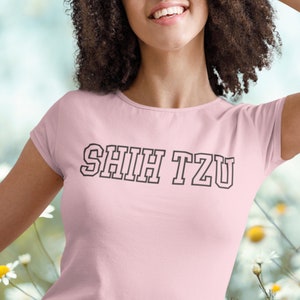 Shih Tzu Shirt, V-Neck, Sweatshirt or Racerback Tank Top, Perfect Gift for Shih Tzu Lovers, Shih Tzu Lover Gift Shirt, Dog Mama T Shirt