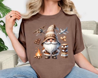 Christmas Gnomes Shirt, Cute Holiday Gnome Tee, Festive Gnomes Sweatshirt, Cozy Gnome Hoodie, Christmas Vneck, Youth Holiday Shirt Gift
