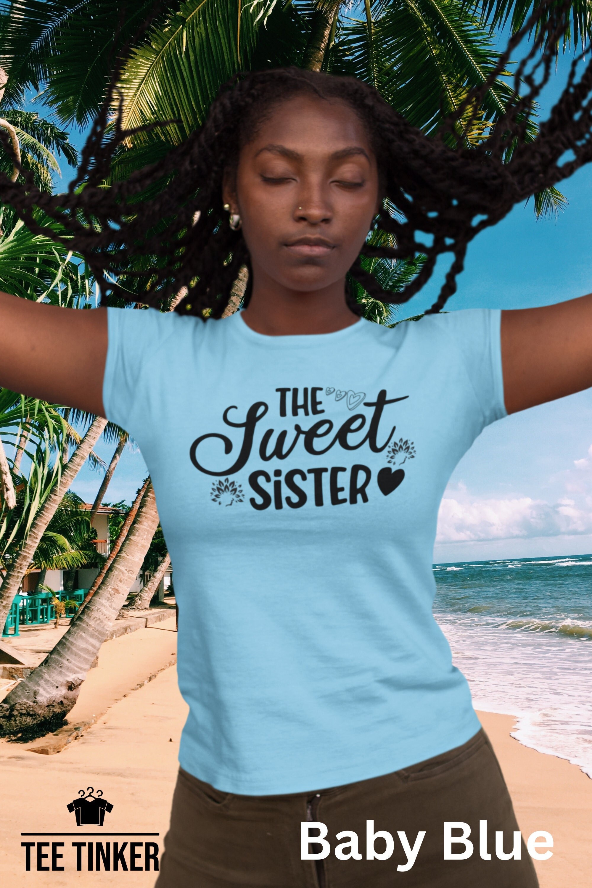 The Sweet Sister Shirt, Big Sister Shirt, Little Sister, Sister
